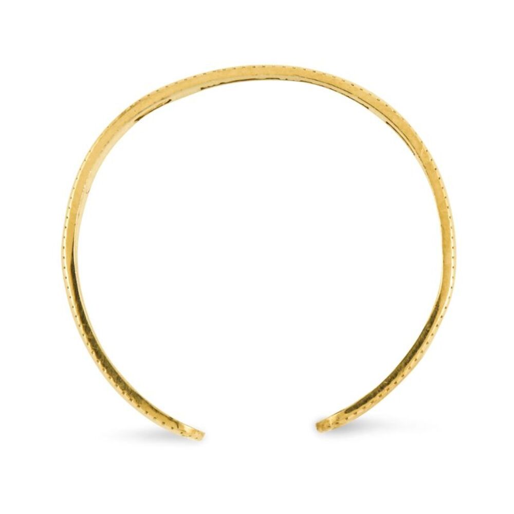 14k Yellow Gold Milgrain Adjustable Toe Ring - image 3